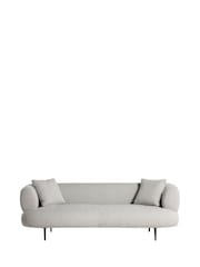 Barker and Stonehouse Neutral Romolo 3 Seater Sofa - Image 2 of 7