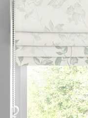 Laura Ashley Natural Lockwood Made to Measure 100% Cotton Roman Blind - Image 2 of 6