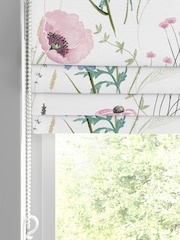 Laura Ashley Delphinium Blue Alford Meadow Made to Measure 100% Cotton Roman Blind - Image 2 of 6