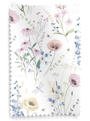 Laura Ashley Delphinium Blue Alford Meadow Made to Measure 100% Cotton Roman Blind - Image 6 of 6