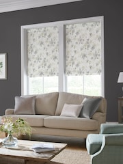 Laura Ashley Natural Fleetham Haze Made to Measure 100% Cotton Roman Blind - Image 5 of 6