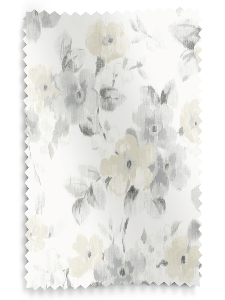 Laura Ashley Natural Fleetham Haze Made to Measure 100% Cotton Roman Blind - Image 6 of 6