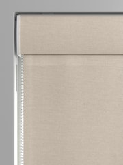 Laura Ashley Natural Middleton Velvet Made to Measure Roman Blind - Image 3 of 6