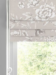 Laura Ashley Natural Rowshaw Garden Made to Measure 100% Cotton Roman Blind - Image 2 of 6