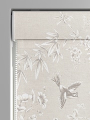 Laura Ashley Natural Rowshaw Garden Made to Measure 100% Cotton Roman Blind - Image 3 of 6