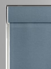Laura Ashley Newport Blue Middleton Made to Measure Roman Blind - Image 3 of 6