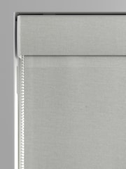 Laura Ashley Steel Grey Middleton Velvet Made to Measure Roman Blind - Image 3 of 6