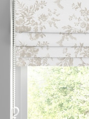 Laura Ashley Dover Grey Walled Garden Made to Measure 100% Cotton Roman Blind - Image 2 of 6
