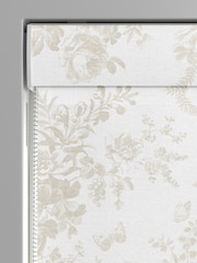 Laura Ashley Dover Grey Walled Garden Made to Measure 100% Cotton Roman Blind - Image 3 of 6