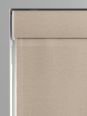Laura Ashley Truffle Natural Middleton Made to Measure Roman Blind - Image 3 of 6