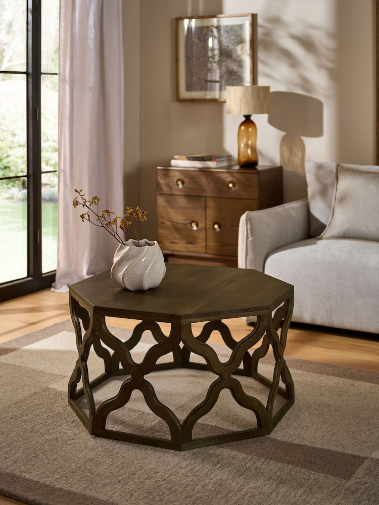 Dark Inder Coffee Table - Image 1 of 6