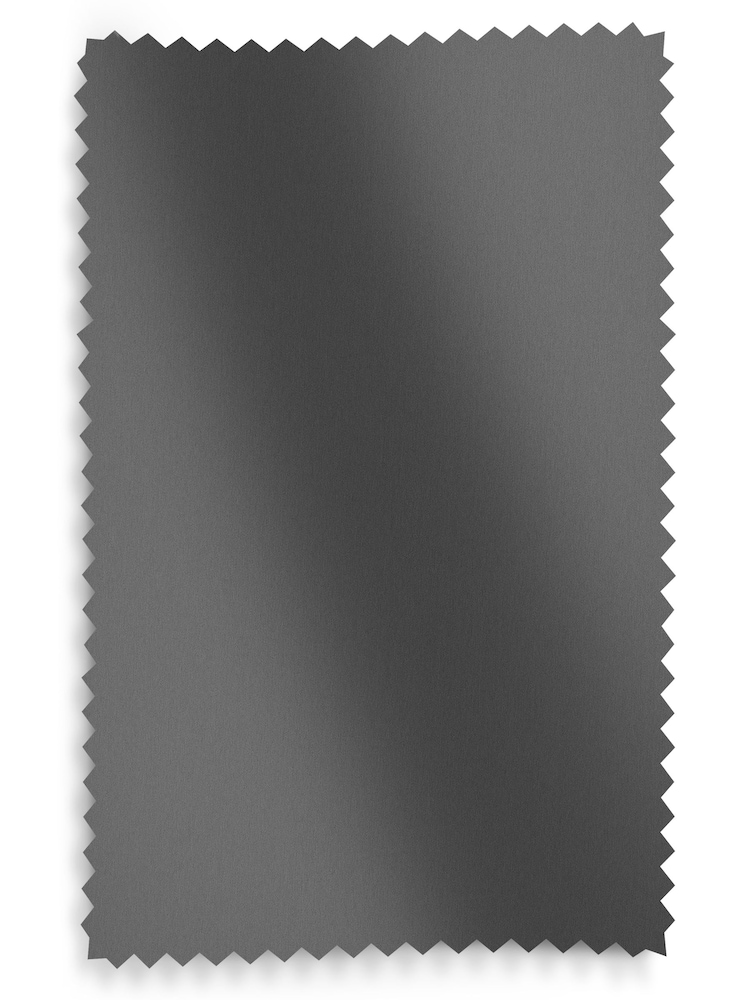 Laura Ashley Pale Charcoal Grey Middleton Velvet Made to Measure Roman Blind - Image 6 of 6