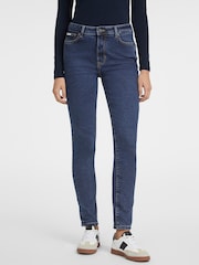 GUESS JEANS Blue High Rise Skinny Jeans - Image 1 of 7