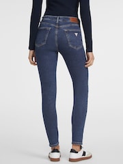 GUESS JEANS Blue High Rise Skinny Jeans - Image 4 of 7