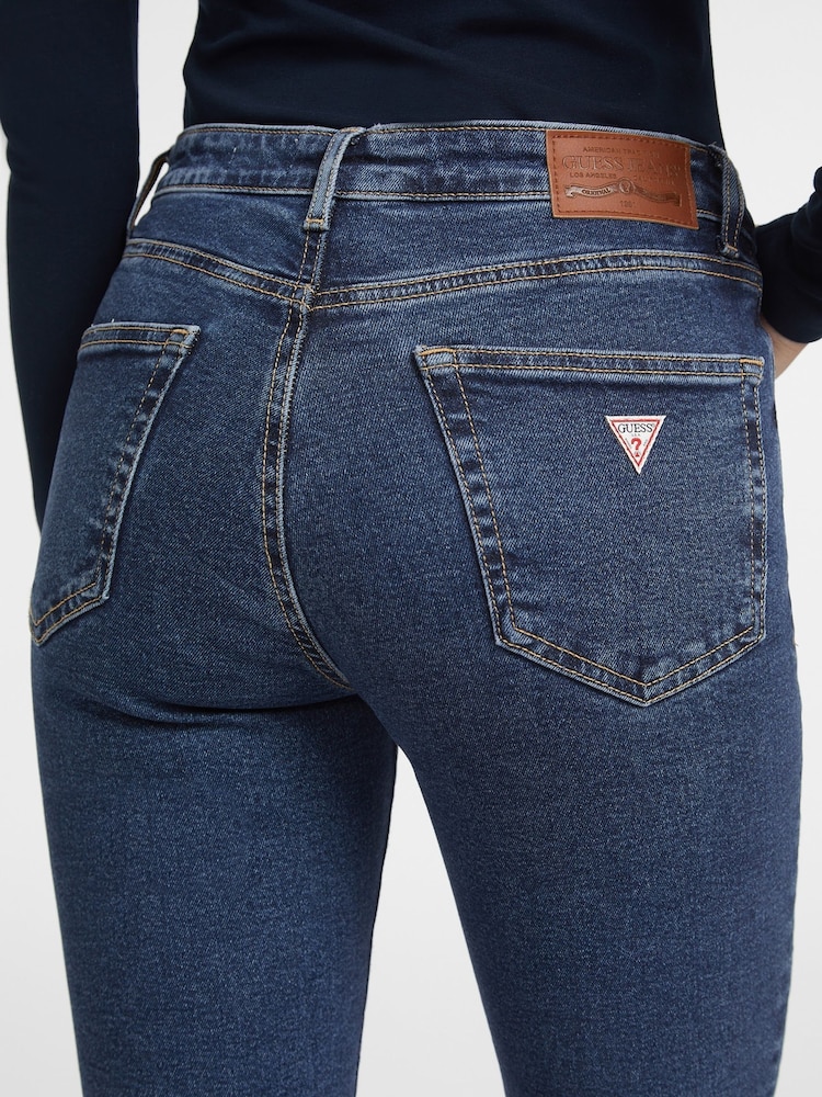 GUESS JEANS Blue High Rise Skinny Jeans - Image 7 of 7