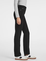 GUESS JEANS Black Mid Rise Straight Leg Jeans - Image 3 of 8