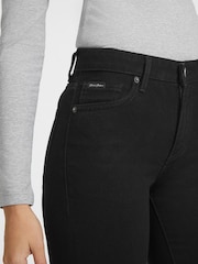GUESS JEANS Black Mid Rise Straight Leg Jeans - Image 5 of 8