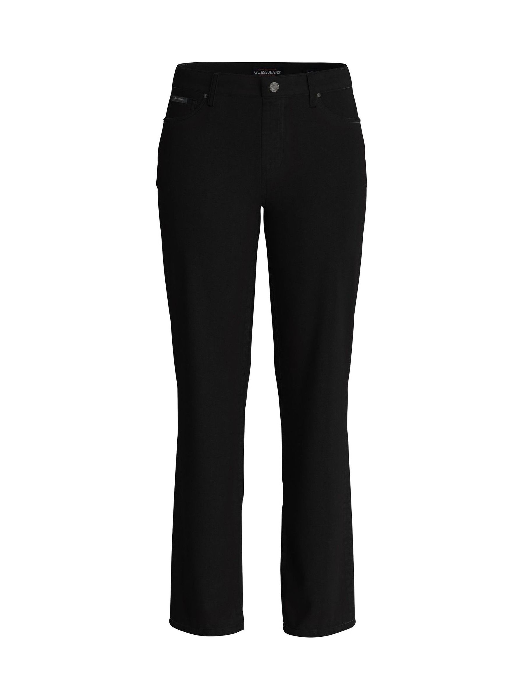 Buy GUESS JEANS Black Mid Rise Straight Leg Jeans from Next USA Buy GUESS JEANS Black Mid Rise Straight Leg Jeans from Next USA