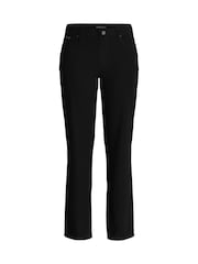 GUESS JEANS Black Mid Rise Straight Leg Jeans - Image 7 of 8