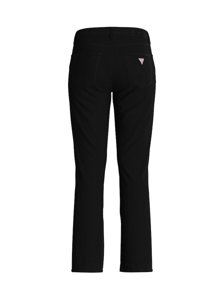 GUESS JEANS Black Mid Rise Straight Leg Jeans - Image 8 of 8