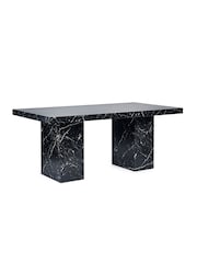 Julian Bowen Black Rome Dining Table - Image 2 of 3