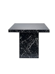 Julian Bowen Black Rome Dining Table - Image 3 of 3