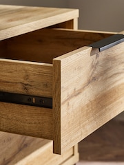 Julian Bowen Light Oak Bali TV Unit - Image 6 of 6