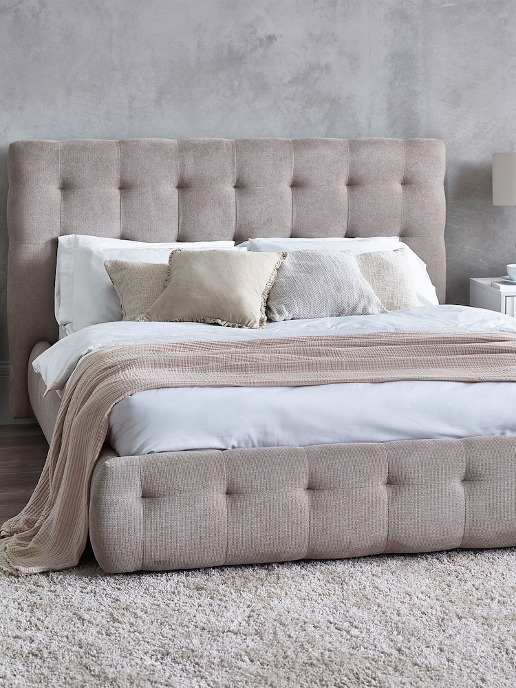 Julian Bowen Light Taupe Odette Bed - Image 1 of 6