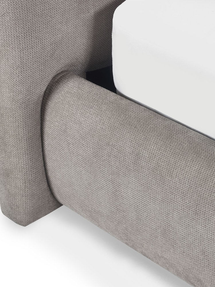 Julian Bowen Light Taupe Odette Bed - Image 4 of 4