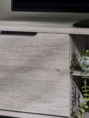 Julian Bowen Grey Oak Bali TV Unit - Image 5 of 6