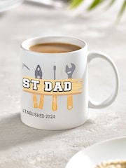 Loveabode Personalised Best Dad Mug & Coaster Set - Image 2 of 4