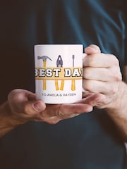 Loveabode Personalised Best Dad Mug & Coaster Set - Image 3 of 4