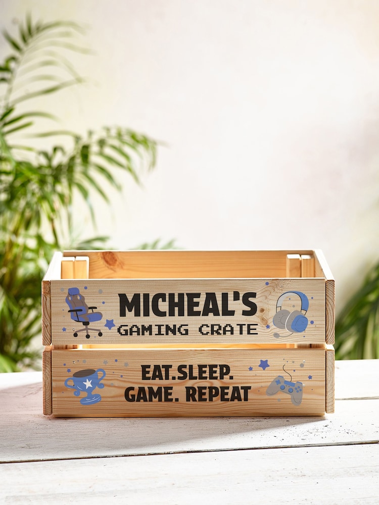 Loveabode Colour Personalised Fathers Day Crate - Image 1 of 4