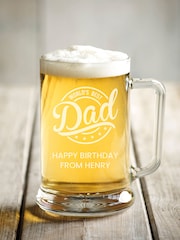 Personalised "Worlds Best" Beer Tankard Glass by Loveabode - Image 3 of 4
