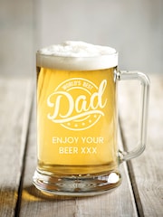 Personalised "Worlds Best" Beer Tankard Glass by Loveabode - Image 4 of 4