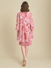 Gina Bacconi Pink Reeve Printed Dress And Jacket - Image 2 of 6