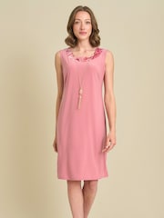 Gina Bacconi Pink Reeve Printed Dress And Jacket - Image 4 of 6