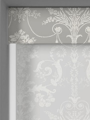 Laura Ashley Grey Josette Sheer Made to Measure Roller Blind - Image 3 of 6
