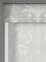 Laura Ashley Grey Josette Sheer Made to Measure Roller Blind - Image 3 of 6