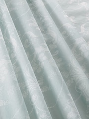 Laura Ashley Blue Josette Sheer Made to Measure Roller Blind - Image 5 of 6