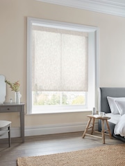 Laura Ashley Grey Barley Made to Measure Roller Blind - Image 2 of 6