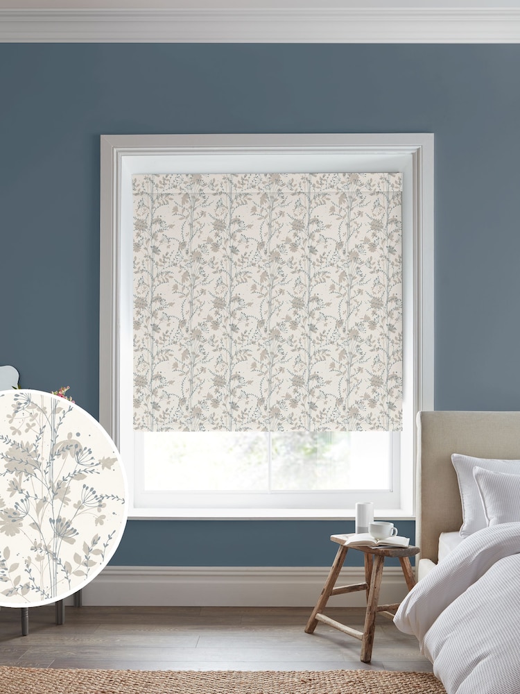 Laura Ashley Natural Fennelton Made to Measure Roller Blind - Image 1 of 6