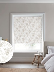 Laura Ashley Dove Grey Walled Garden Made to Measure Roller Blind - Image 1 of 6