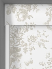 Laura Ashley Dove Grey Walled Garden Made to Measure Roller Blind - Image 3 of 6