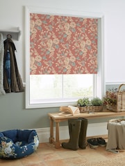 Laura Ashley Terracotta Orange Aylworth Trail Made to Measure Roller Blind - Image 2 of 6
