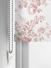 Laura Ashley Dark Blush Pink Walled Garden Made to Measure Roller Blind - Image 4 of 6
