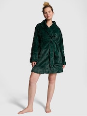 Robe de chambre Victoria’s Secret rose douillette Manche longue - Image 1 of 3