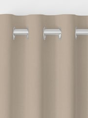 Laura Ashley Truffle Natural Middleton Velvet Made to Measure Curtains - Image 7 of 9
