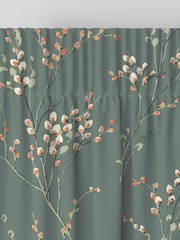 Laura Ashley Fern Green Pussy Willow Made to Measure 100% Cotton Curtains - Image 6 of 9