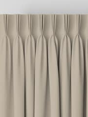 Laura Ashley Twine Cream Middleton Velvet Made to Measure Curtains - Image 3 of 9